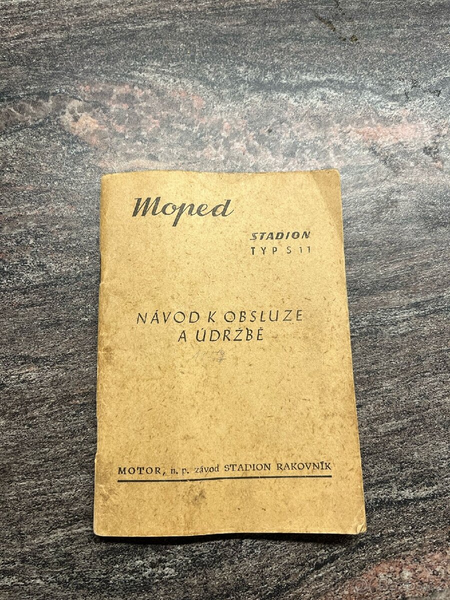 Návod k obsluze a údržbě stadion s11