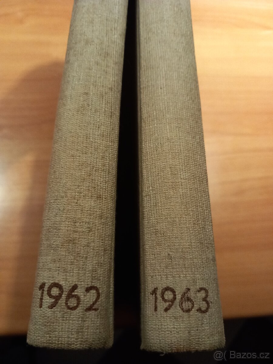 Svázané časopisy Kino1962 a 63 cena za oba..