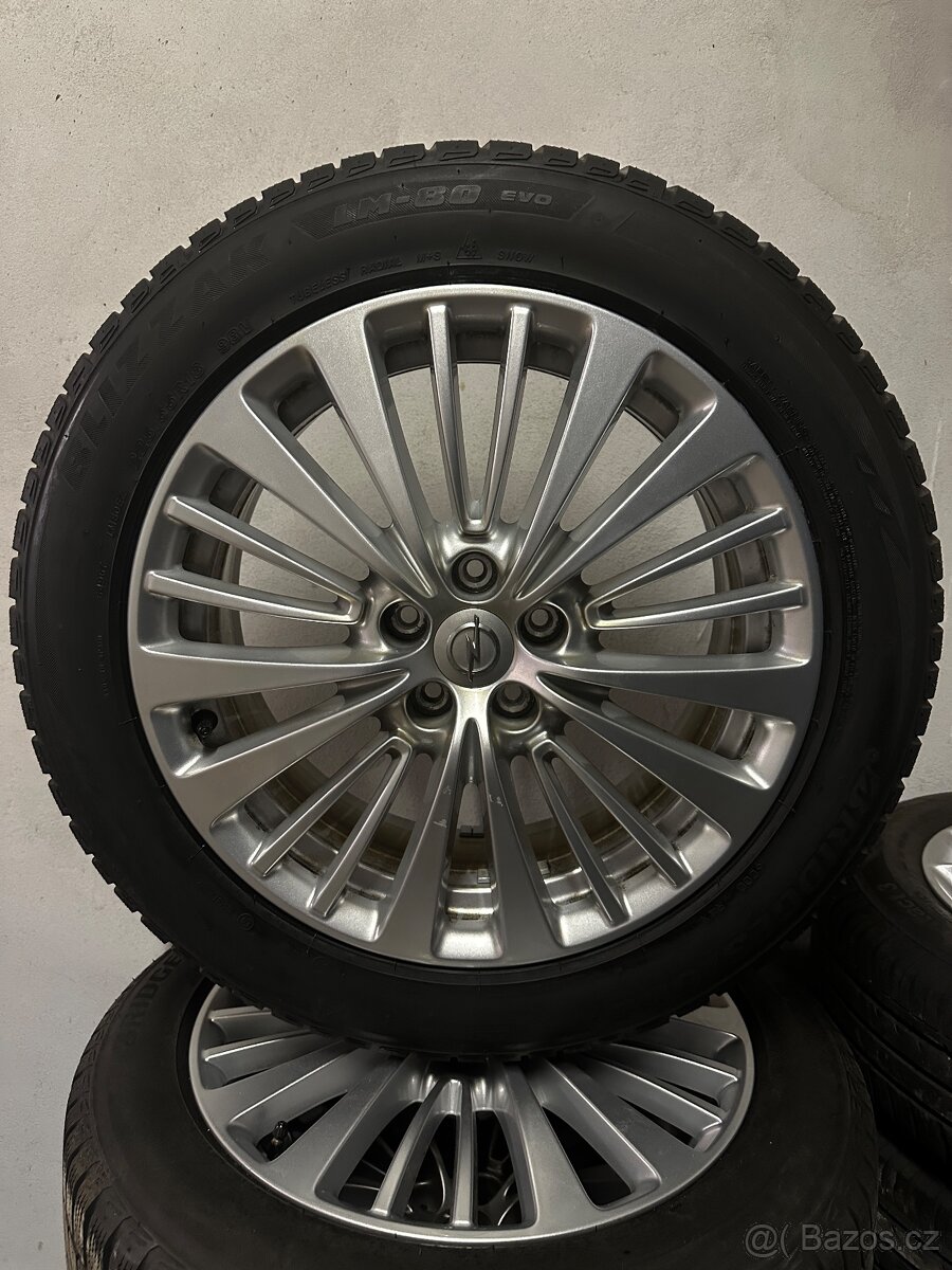 5x108 R18 7,5J ET49 Opel Grandland X + 225/55 R18 zimné