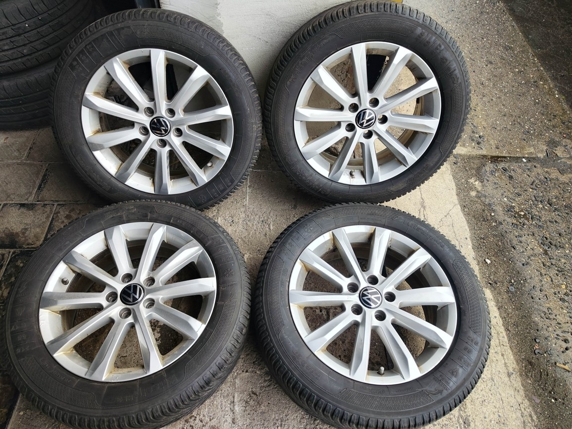 17"zimní alu sada Helsinki 5x112 origo Passat 3G Superb 3