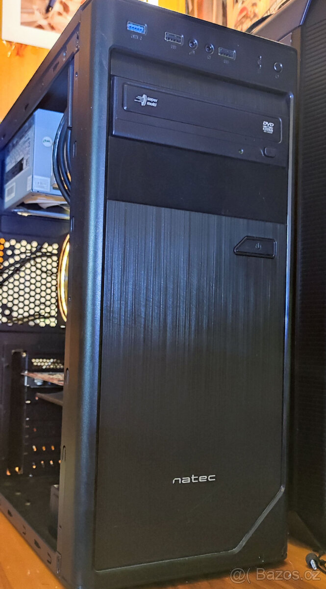 8-jáder/ 8GB/ SSD 500GB/ HDD 500GB/ GeForce 9400/ Win10 Pro