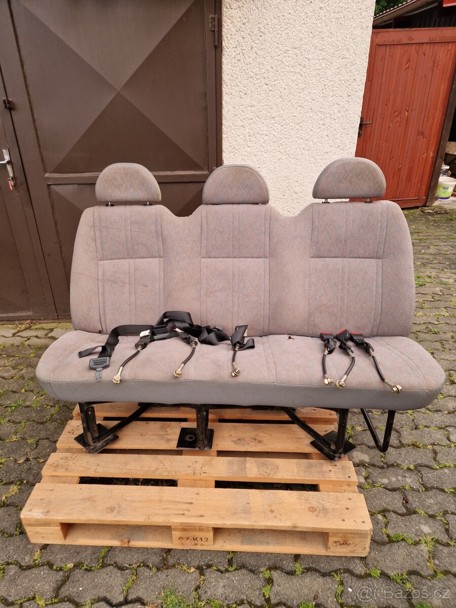Ford transit sedačka trojsedačka lavice
