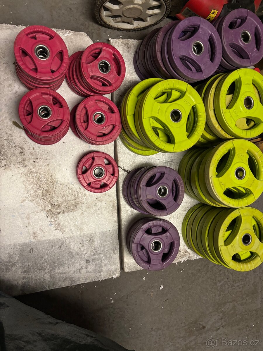 Body Pump, osy, nakládací činky step