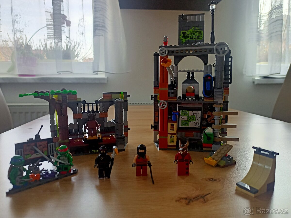 VZÁCNÉ LEGO 79103 ŽELVY NINJA - Útok želvího doupěte.
