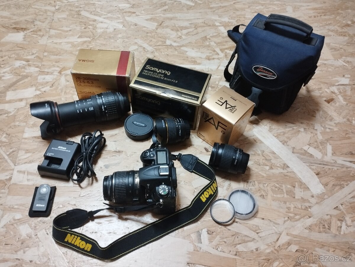 Nikon D7000 + 4x objektiv