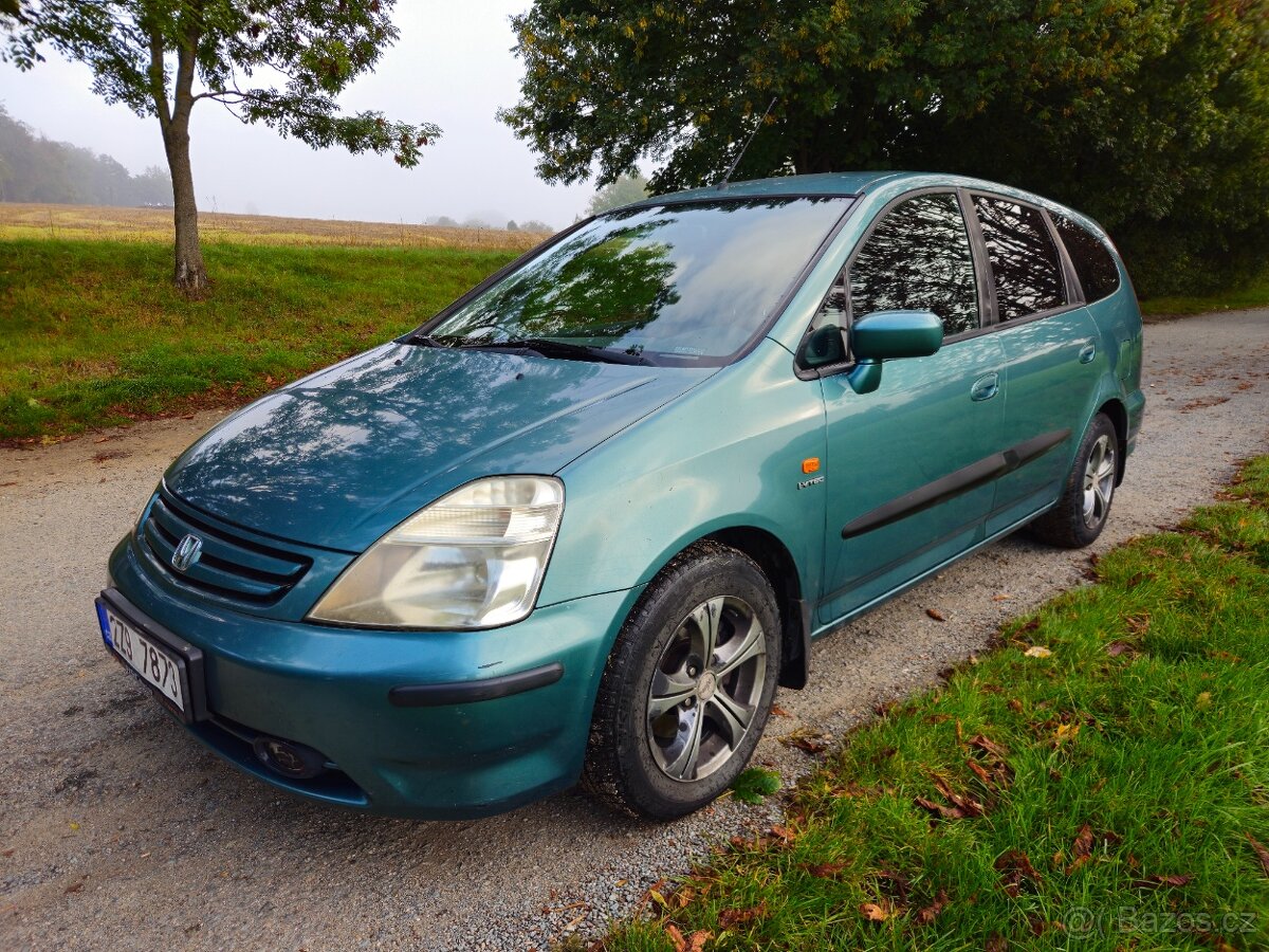 Honda Stream 2.0 benzín, 115 kw i-Vtec,tažné, 7 místné