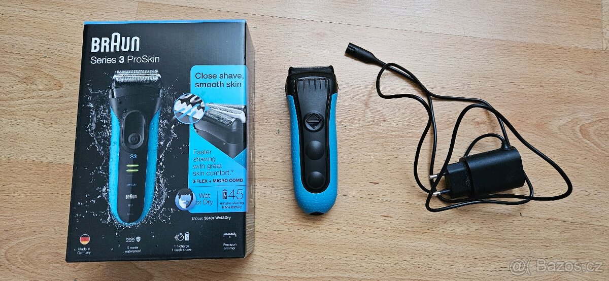 Holící strojek Braun 3040s