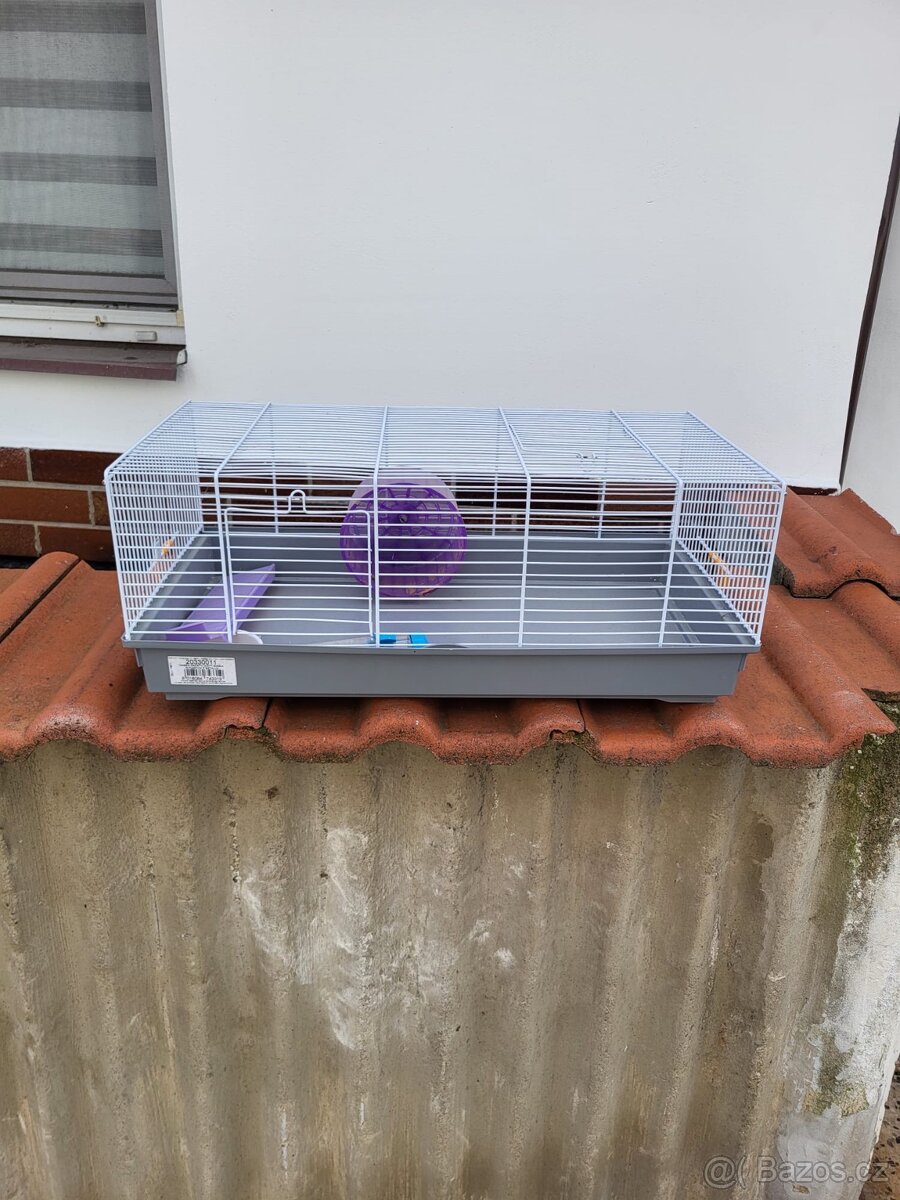 Klec pro malého hlodavce - křeček