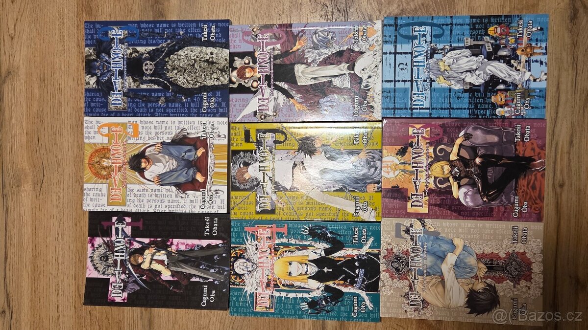 DEATHNOTE - série manga knih díly 1-9
