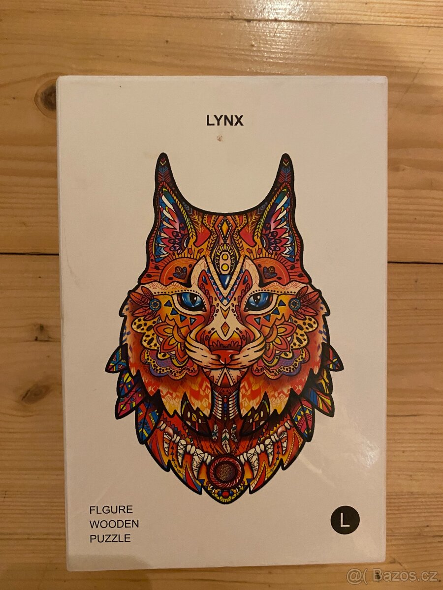 Dřevěné puzzle - Jemný Rys