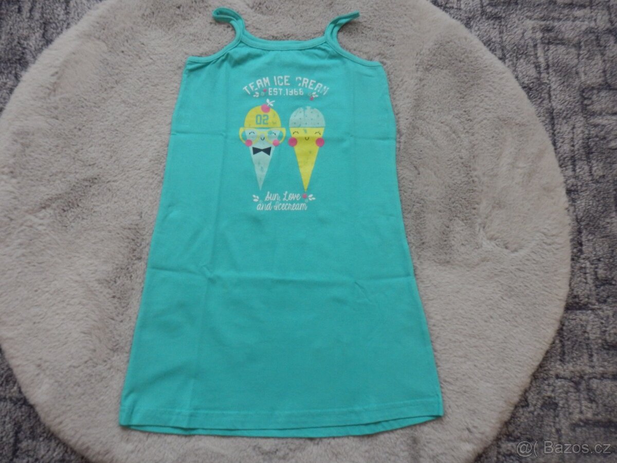 Šaty vel. 116/122 Blue Seven N.OVÉ