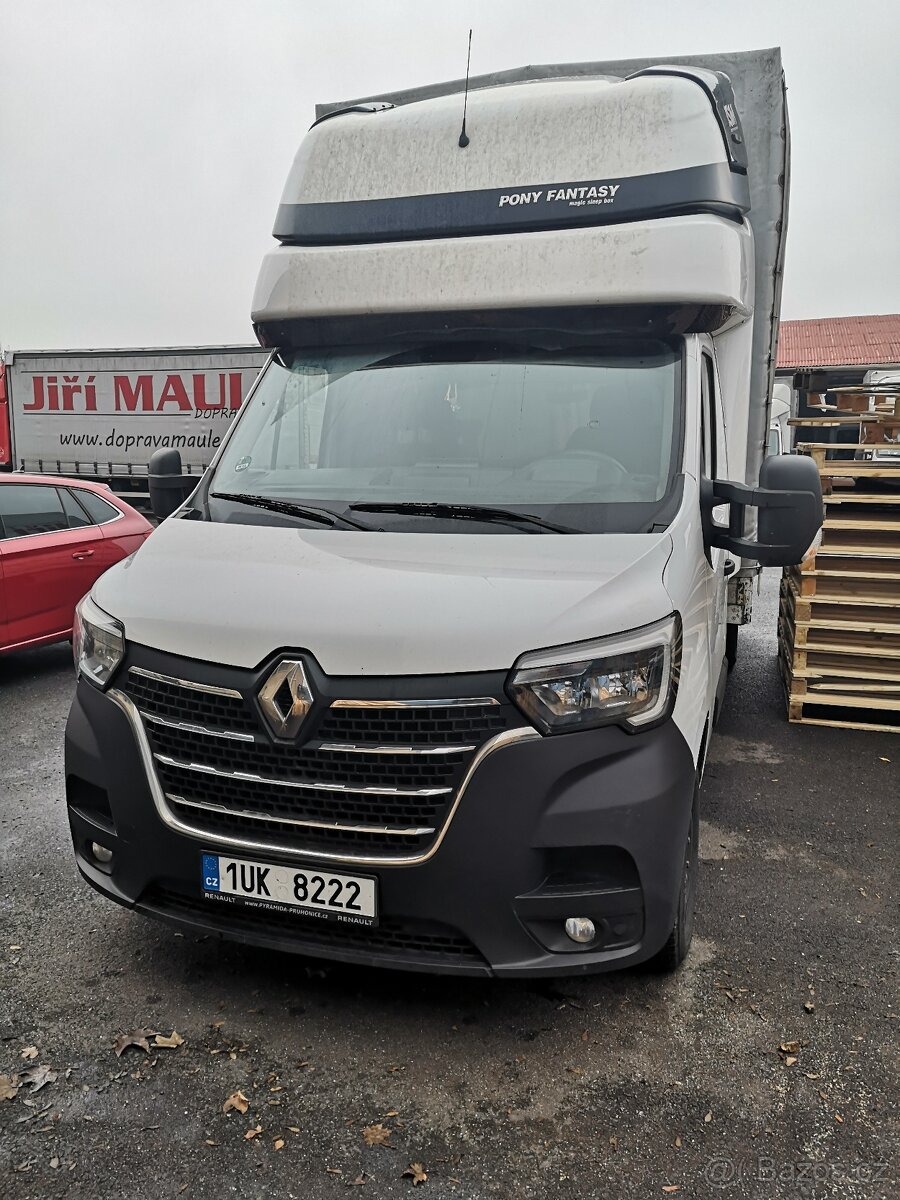 RENAULT MASTER VALNÍK-PLACHTA-10TI PALETA