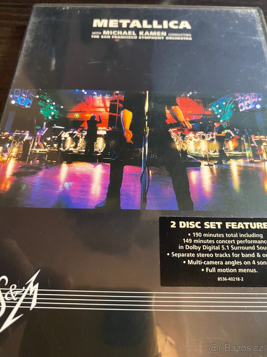 2DVD SET: METALLICA - Symphony and Metallica 2000, DVD BOX