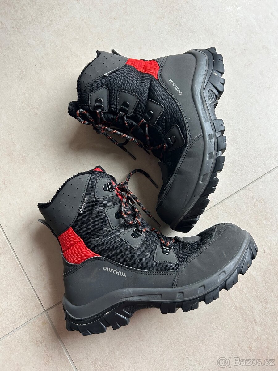 Dětské vysoké zimní boty Quechua vel. 38