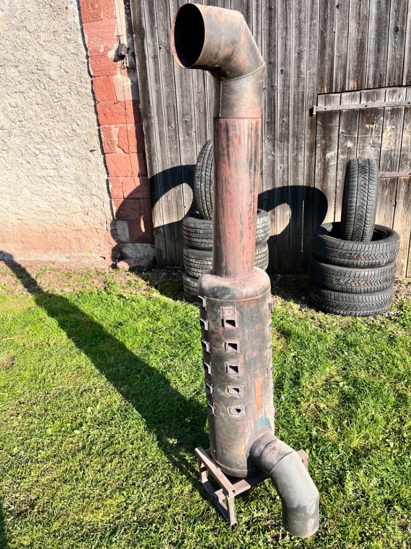 Teplovzdušný výměník tepla do Garáže