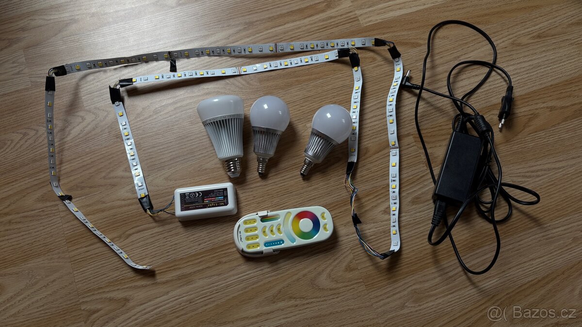 Chytré žárovky, LED Pásek Mi-Light RGB CCT Set