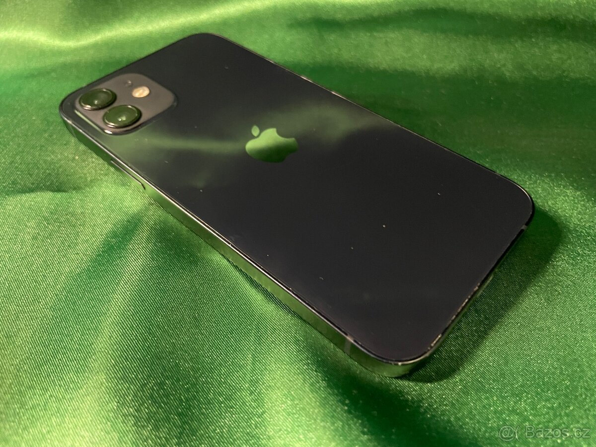 iPhone 12 Black 64GB BATERIE 100% ZÁRUKA