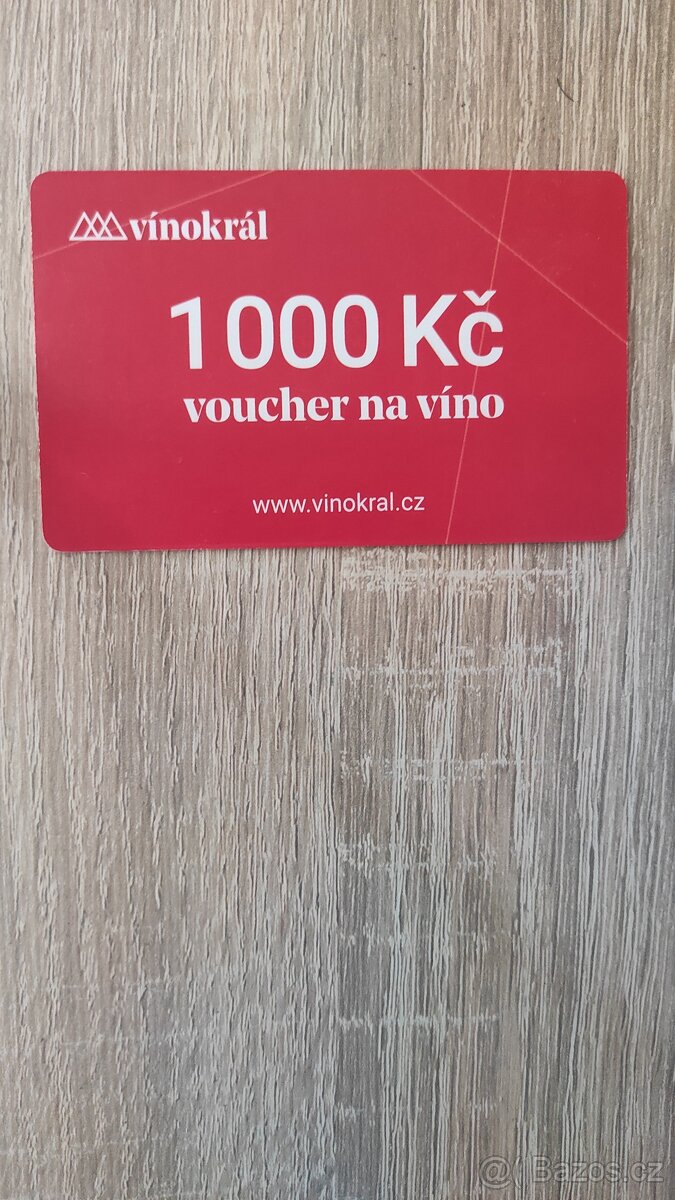 Slevový kupón na vína