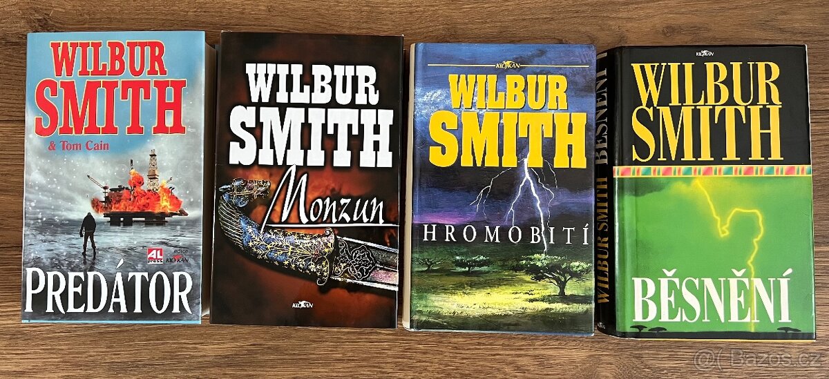 4x WILBUR SMITH