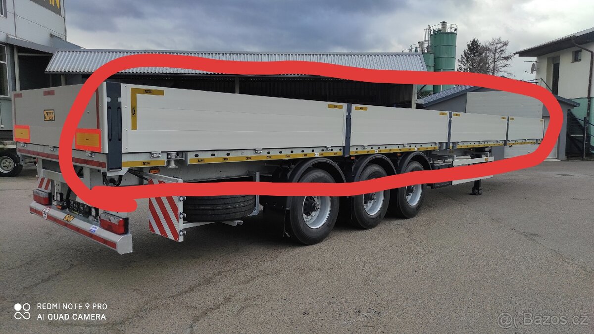 Koupím bočnice z valníku