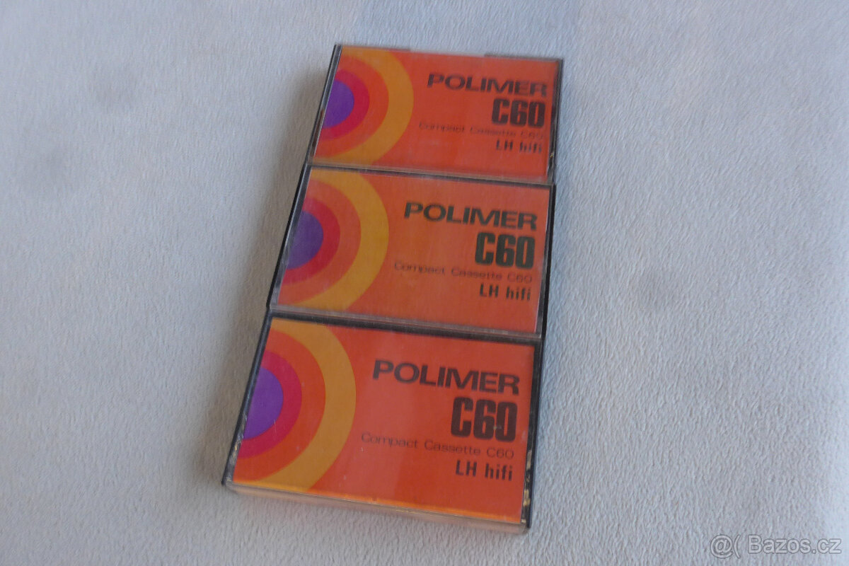 AudioKazety POLIMER C60 3ks MC