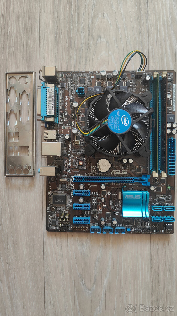 ASUS P8H61-M LX + Intel i5 2400 + 8GB Ram