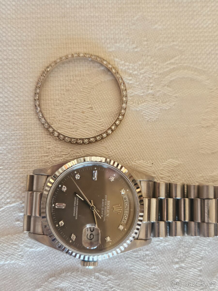 Rolex datejust- zlatá luneta