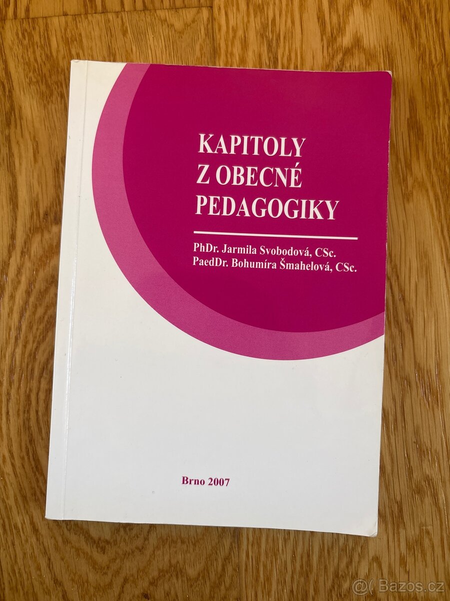Kapitoly z obecné pedagogiky