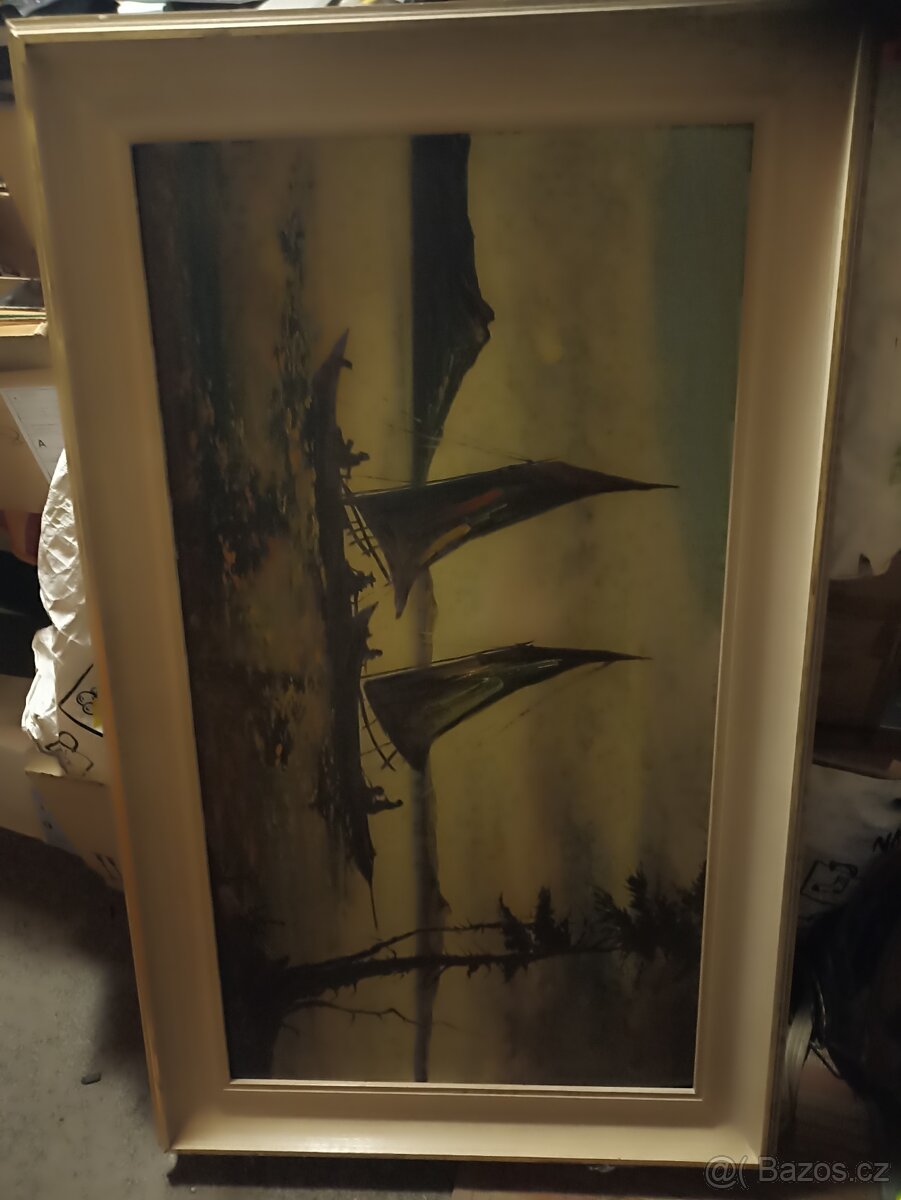 Obraz 135 x 60 cm+Model.Lode .
