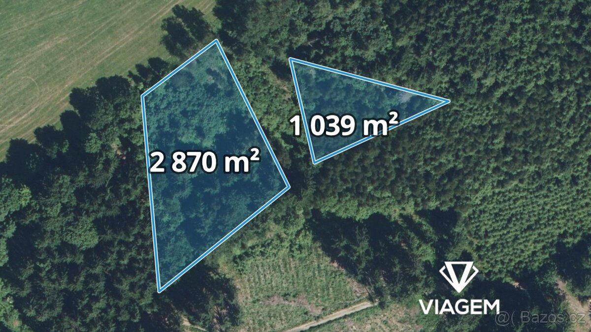 Les 3 909 m²