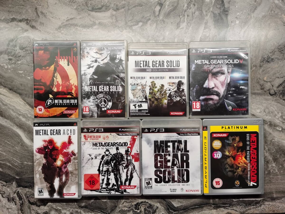 Metal Gear Solid PS3 & PSP