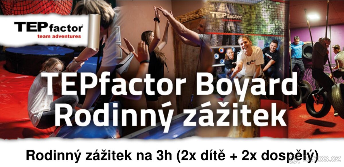 TEPfactor - Rodinný zážitek hry Boyard na 3h