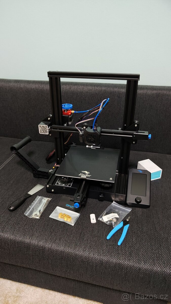 3D tiskárna Creality Ender 3 V2 s upgrady