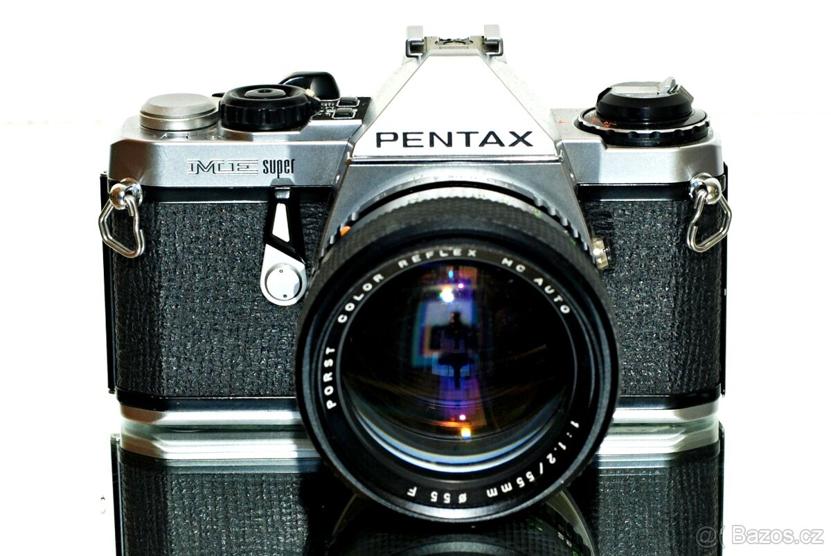 Pentax ME Super + 1,2/55mm SERVISOVÁNO
