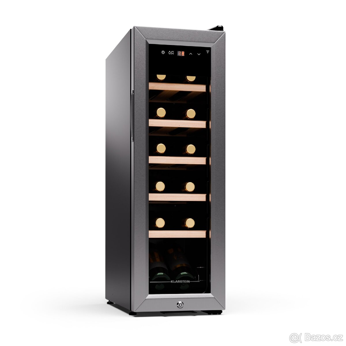 Vinoteka Shiraz Premium Smart 12 Slim. Zaruka