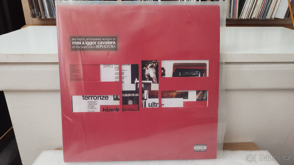 LP CAVALERA CONSPIRACY - Inflikted (2008) VG+