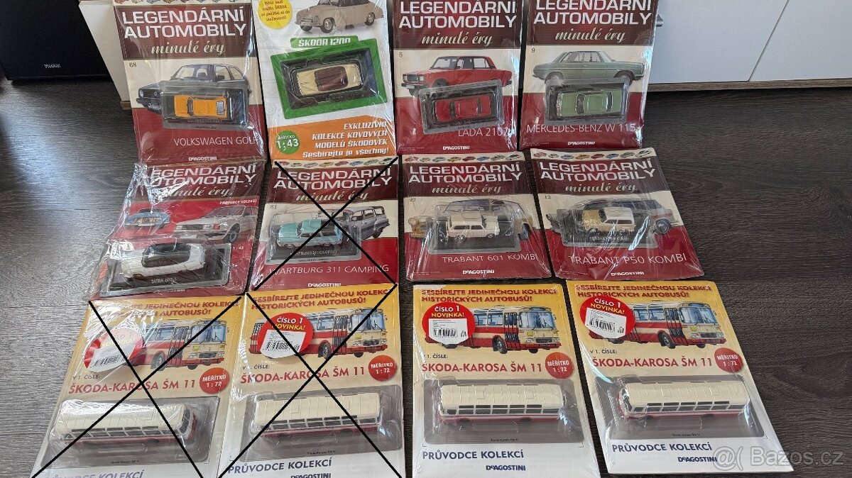 Prodám auta velikost 1/43 (1:43) SLEVA 10%