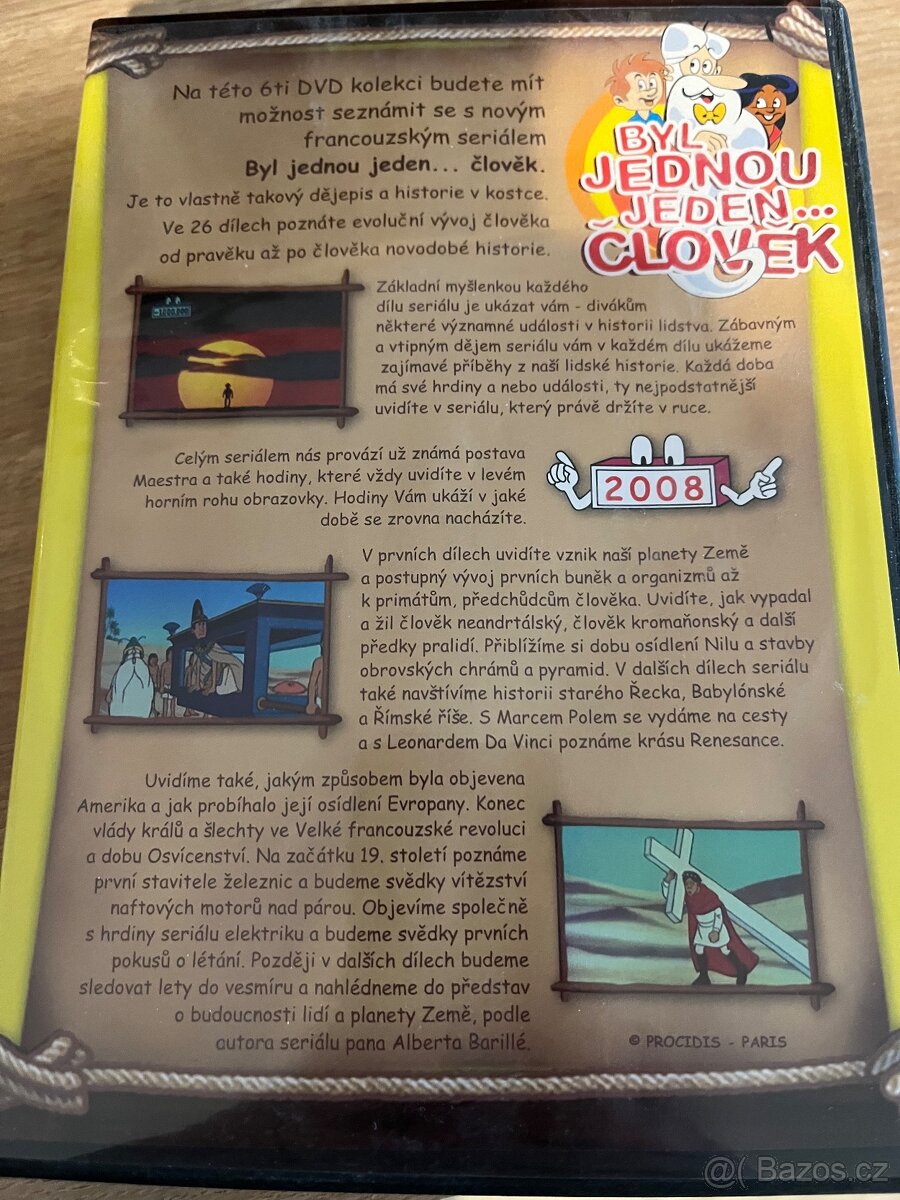 Kolekce 6dvd byl jednou jeden člověk