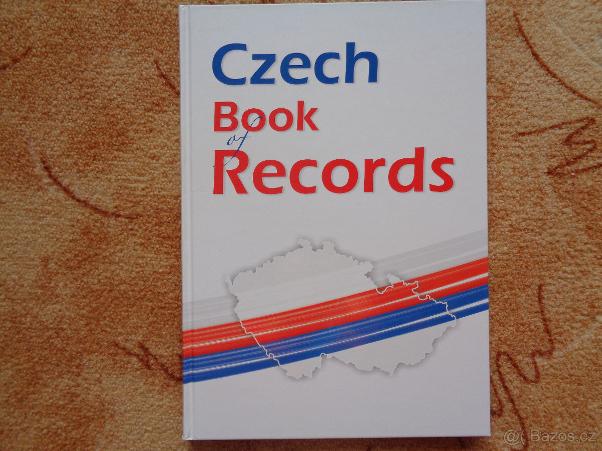 Kniha českých rekordů v angličtině Czech Book od Records