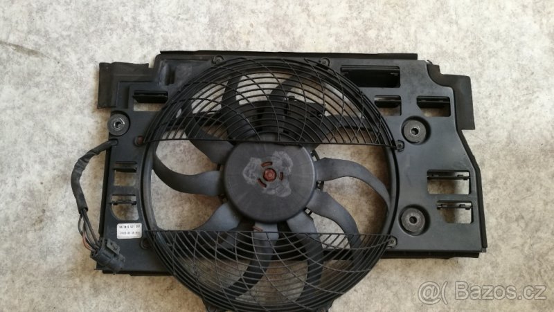 Větrák, chlazení motoru BMW e39