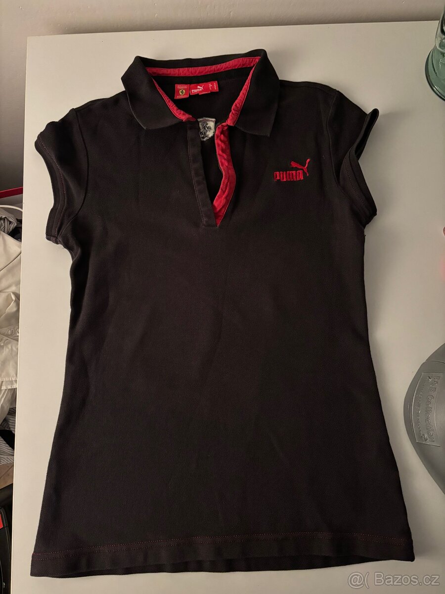 dámské triko - polo vel.M PUMA-FERRARI
