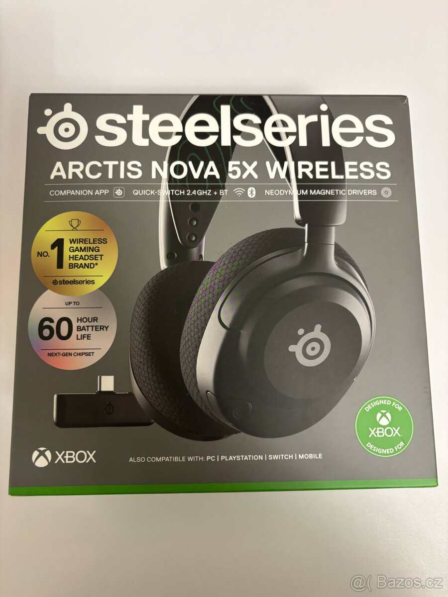 Steelseries Arctis Nova 5X Wireless