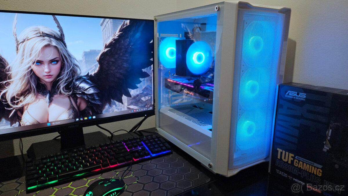 Herní PC Ryzen 5 3600,RX5700XT,32GB,1TBSSD,WIFI+BT,ZÁRUKA