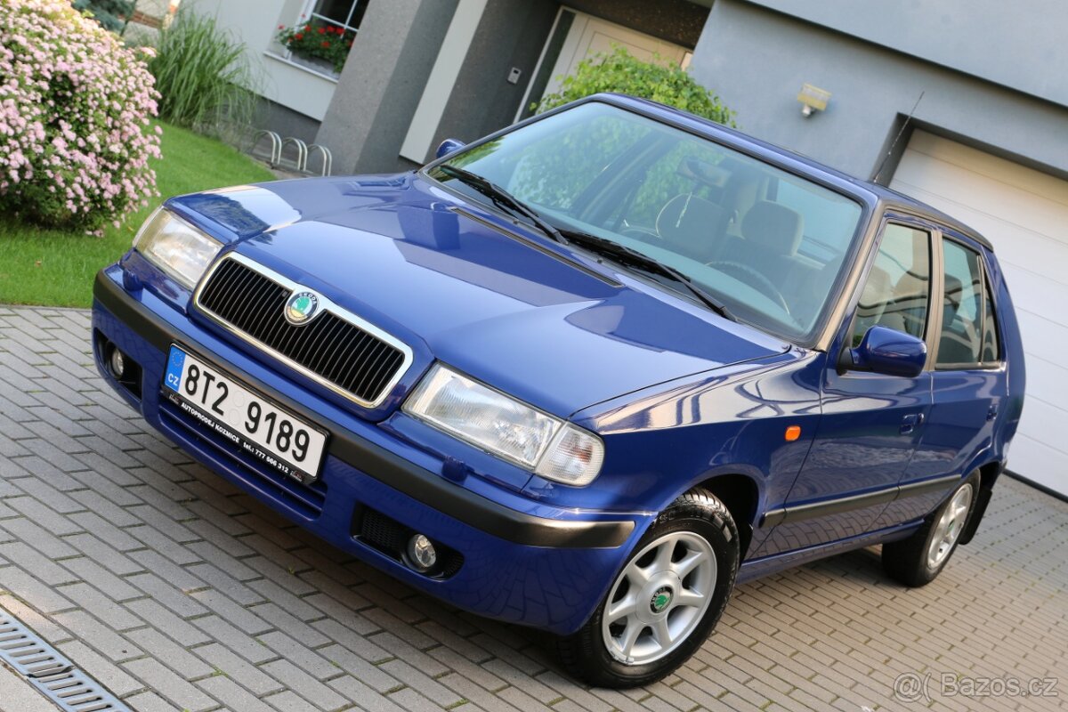 Škoda Felicia 1.3 GARÁŽOVANÁ, BEZ KOROZE