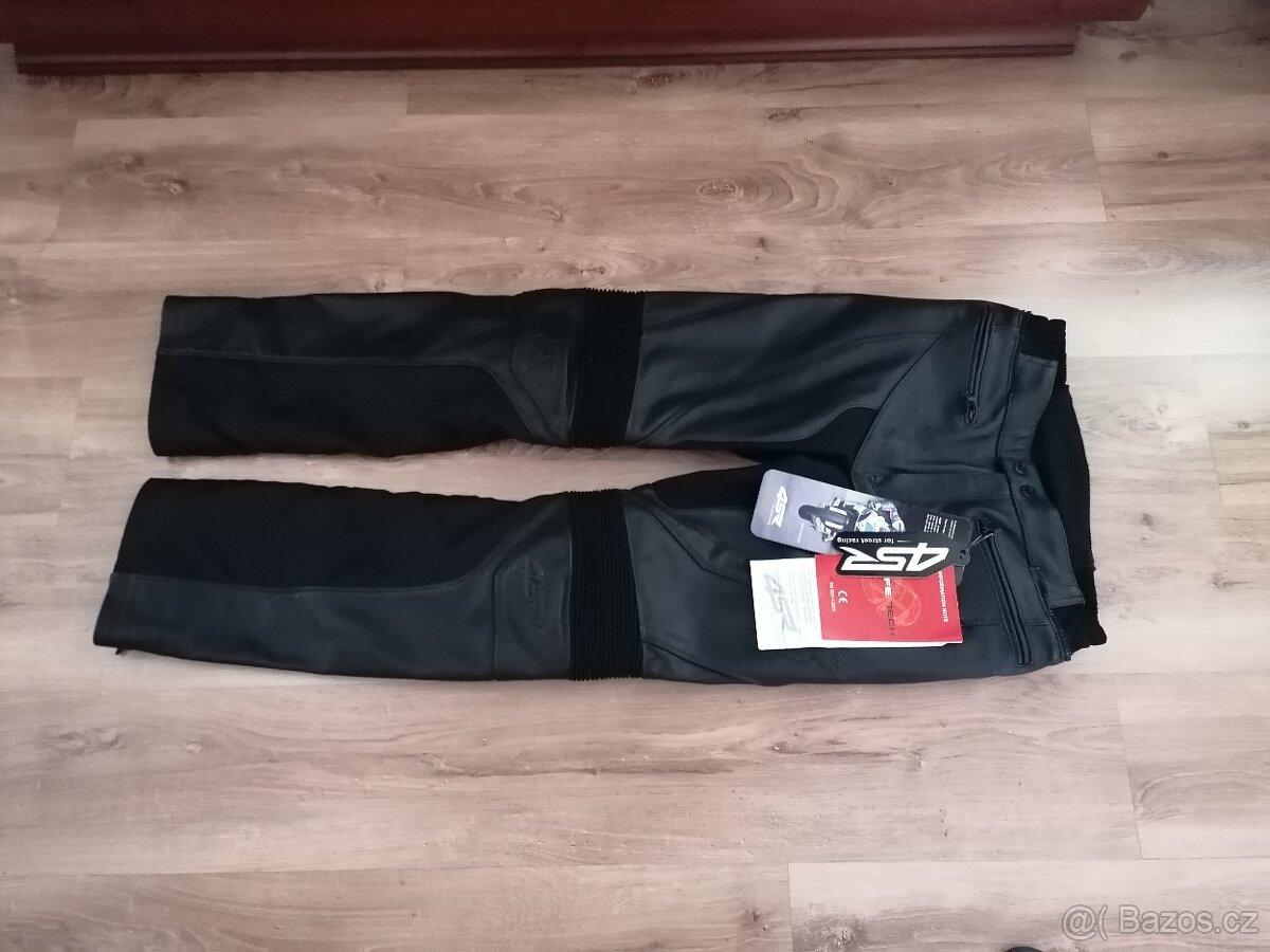 4SR motokalhoty, kožené NAKED SHINE, Nové vel. 50
