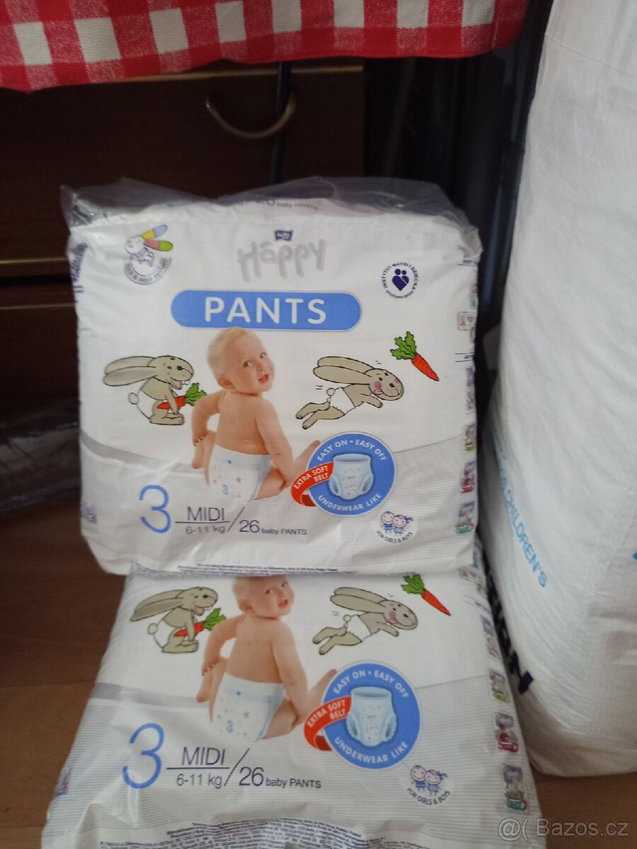 Dětské plenkové kalhotky