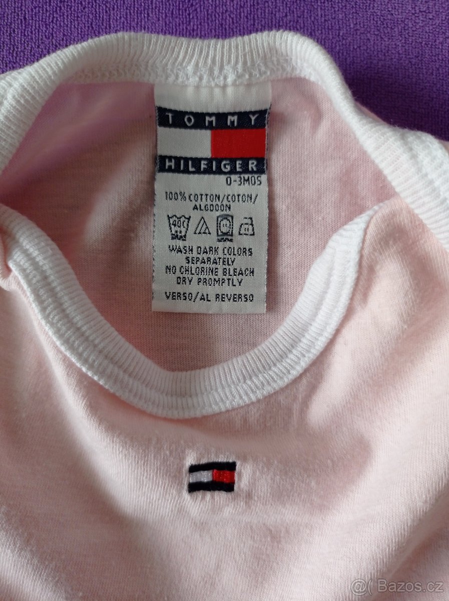 Tommy Hilfiger tričko 0-3 měsíce