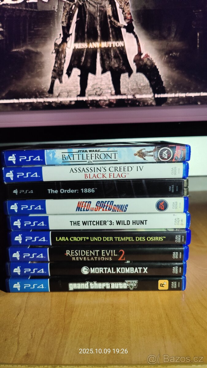 Ps4 hry vyměním