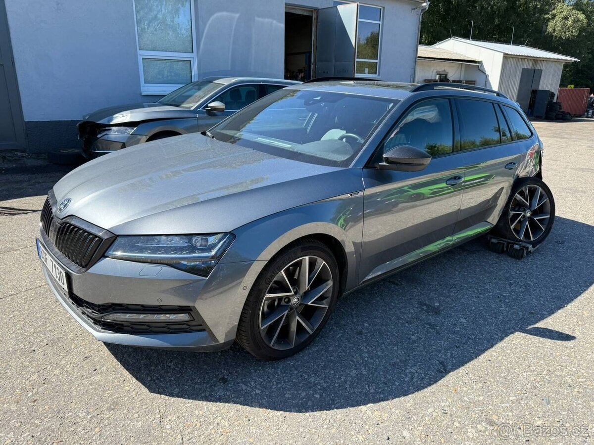 Škoda Superb III SPORTLINE 2.0 TSI 206kw 4x4 27tkm ČR DPH