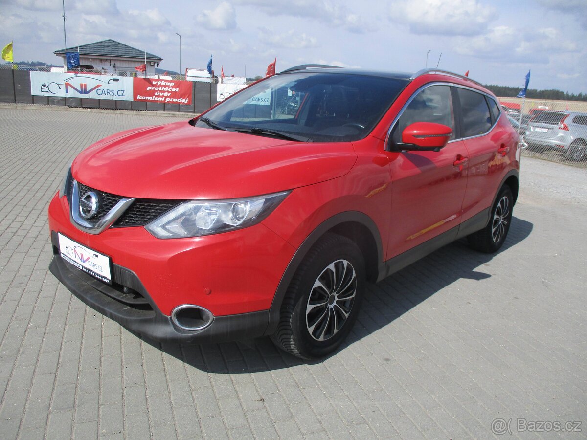 NISSAN QASHQAI 1,6DCi 96kw TEKNA LED PANO GPS 2017